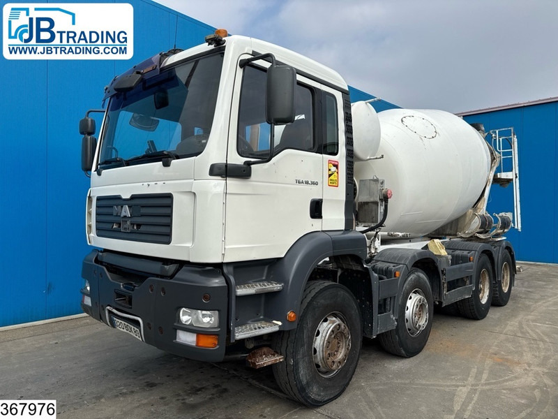 MAN TGA 32 360 8X4, Manual, Steel suspension, Stetter 9m3 - Truk pengaduk beton: gambar 1 MAN TGA 32 360 8X4, Manual, Steel suspension, Stetter 9m3 - Truk pengaduk beton: gambar 1