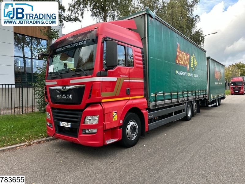 MAN TGX 26 460 6x2, EURO 6, Combi, Retarder, Lifitng roof - Truk dengan terpal samping: gambar 1 MAN TGX 26 460 6x2, EURO 6, Combi, Retarder, Lifitng roof - Truk dengan terpal samping: gambar 1