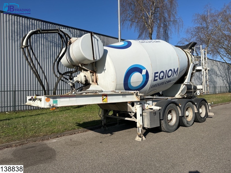 MOL Beton mixer 10000 Liter, 10 M3, Stetter, Mixer - Semi-trailer mixer beton: gambar 1 MOL Beton mixer 10000 Liter, 10 M3, Stetter, Mixer - Semi-trailer mixer beton: gambar 1