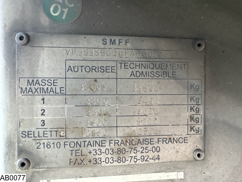 Magyar Bitum 33330 Litres, 1 Compartment - Semi-trailer tangki: gambar 4 Magyar Bitum 33330 Litres, 1 Compartment - Semi-trailer tangki: gambar 4