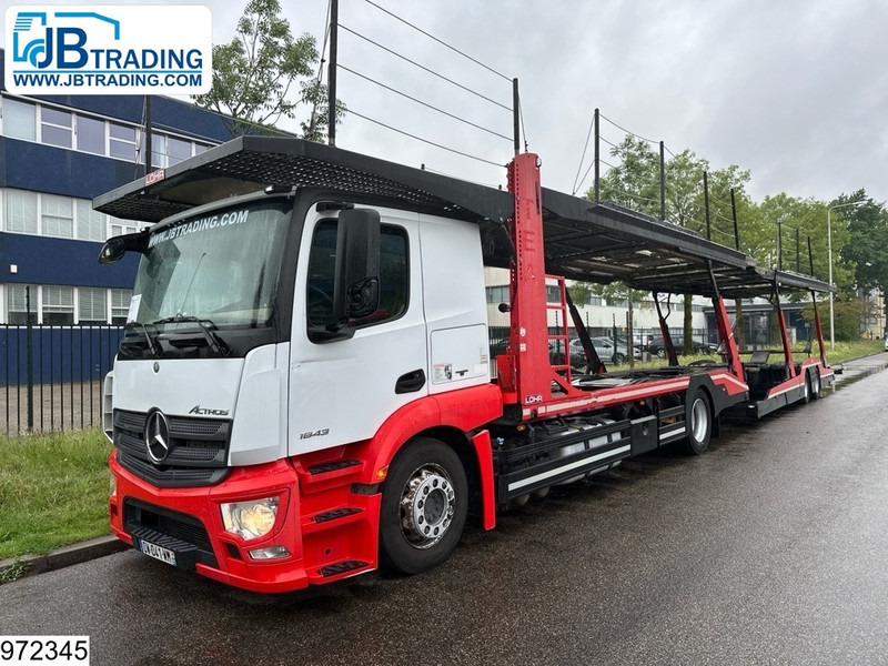 Mercedes-Benz 1843 EURO 6, Lohr, Multilohr, Retarder, Combi - Truk pengangkut mobil: gambar 1 Mercedes-Benz 1843 EURO 6, Lohr, Multilohr, Retarder, Combi - Truk pengangkut mobil: gambar 1