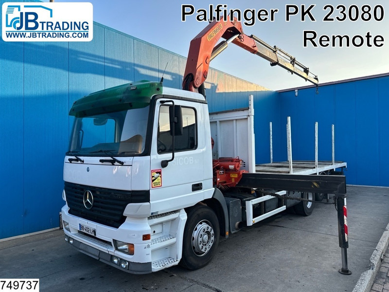 Mercedes-Benz Actros 2531 Palfinger PK23080, Remote - Truk flatbed, Truk derek: gambar 1 Mercedes-Benz Actros 2531 Palfinger PK23080, Remote - Truk flatbed, Truk derek: gambar 1