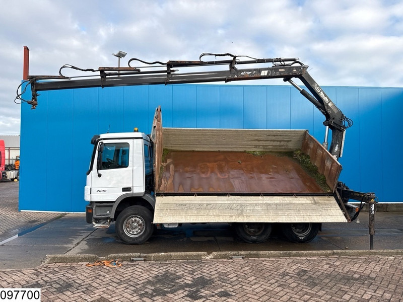 Mercedes-Benz Actros 2636 6x4, EURO 3, HIAB, Telligent 16 - Truk jungkit, Truk derek: gambar 3 Mercedes-Benz Actros 2636 6x4, EURO 3, HIAB, Telligent 16 - Truk jungkit, Truk derek: gambar 3