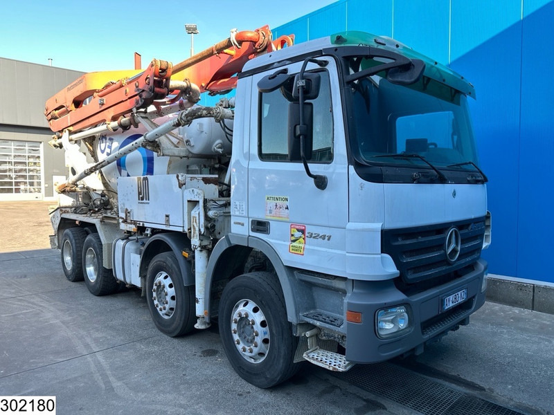 Mercedes-Benz Actros 3241 8x4, PUMI, Putzmeister, 21 MTR, Telligent 16 - Truk pompa beton: gambar 3 Mercedes-Benz Actros 3241 8x4, PUMI, Putzmeister, 21 MTR, Telligent 16 - Truk pompa beton: gambar 3