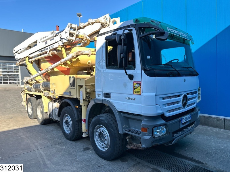 Mercedes-Benz Actros 3244 8x4, PUMI, Putzmeister, 24 MTR, Telligent 16 - Truk pompa beton: gambar 2 Mercedes-Benz Actros 3244 8x4, PUMI, Putzmeister, 24 MTR, Telligent 16 - Truk pompa beton: gambar 2