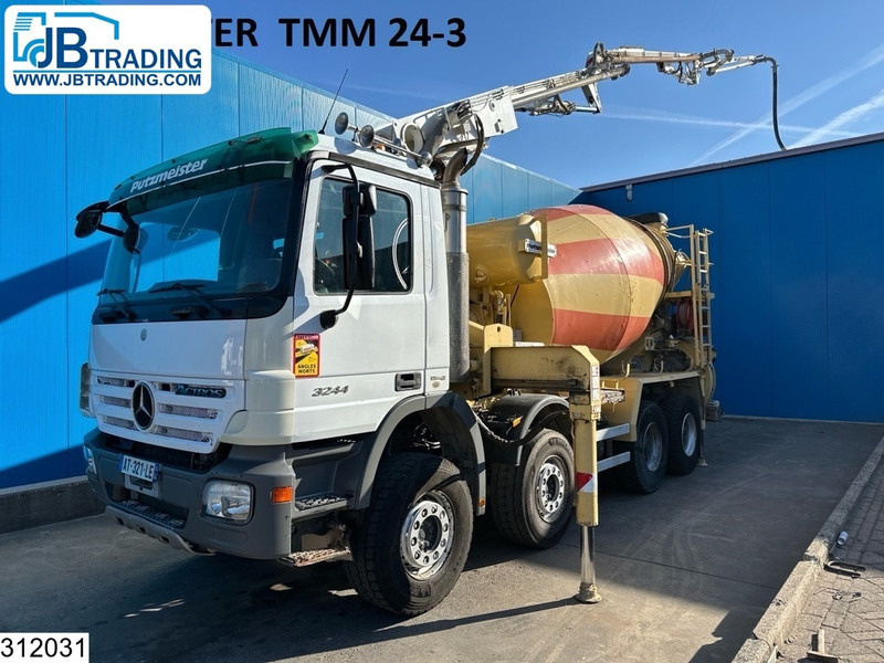 Mercedes-Benz Actros 3244 8x4, PUMI, Putzmeister, 24 MTR, Telligent 16 - Truk pompa beton: gambar 1 Mercedes-Benz Actros 3244 8x4, PUMI, Putzmeister, 24 MTR, Telligent 16 - Truk pompa beton: gambar 1
