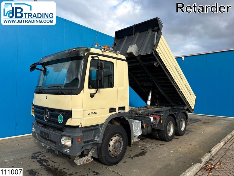 Mercedes-Benz Actros 3346 6x4, EURO 3, Retarder, Telligent 16 - Truk jungkit: gambar 1 Mercedes-Benz Actros 3346 6x4, EURO 3, Retarder, Telligent 16 - Truk jungkit: gambar 1