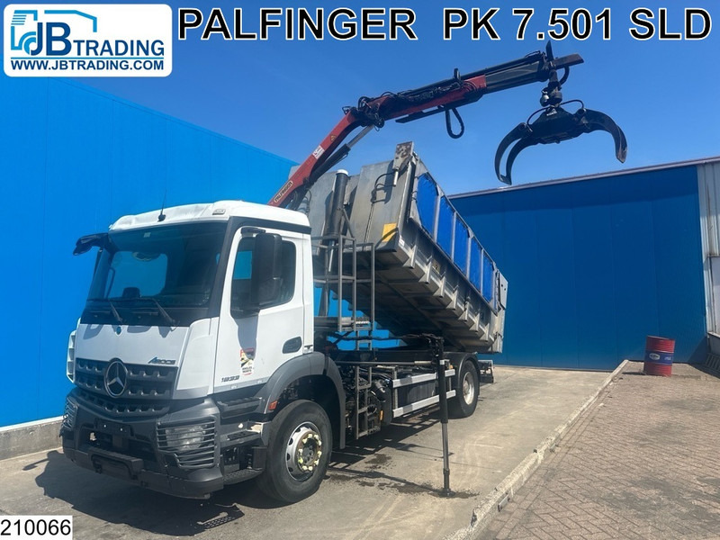 Mercedes-Benz Arocs 1833 EURO 6, Kipper, Palfinger - Truk jungkit, Truk derek: gambar 1 Mercedes-Benz Arocs 1833 EURO 6, Kipper, Palfinger - Truk jungkit, Truk derek: gambar 1