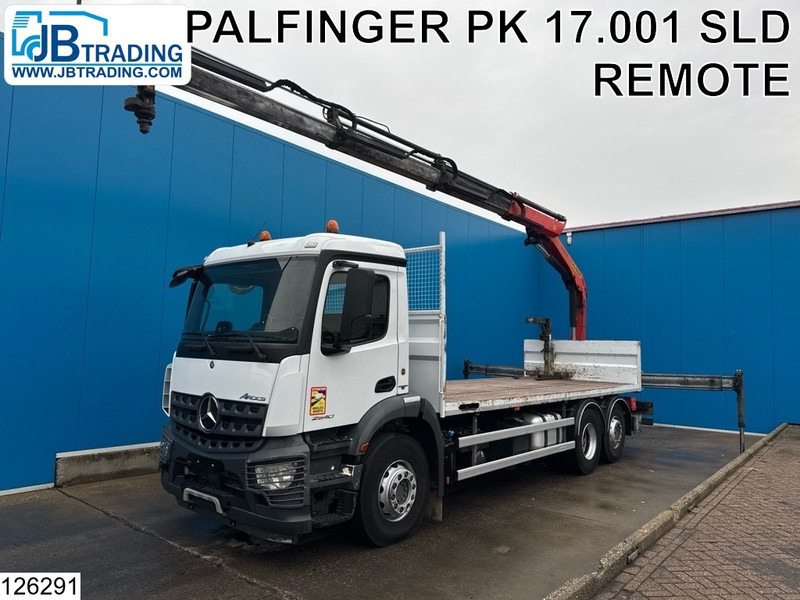 Mercedes-Benz Arocs 2540 6x2, EURO 6, Palfinger, Remote - Truk flatbed, Truk derek: gambar 1 Mercedes-Benz Arocs 2540 6x2, EURO 6, Palfinger, Remote - Truk flatbed, Truk derek: gambar 1