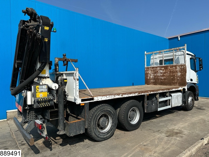 Mercedes-Benz Arocs 2636 6X4, EURO 6, Steel suspension, Palfinger - Truk flatbed, Truk derek: gambar 2 Mercedes-Benz Arocs 2636 6X4, EURO 6, Steel suspension, Palfinger - Truk flatbed, Truk derek: gambar 2