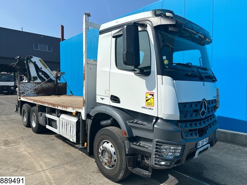 Mercedes-Benz Arocs 2636 6X4, EURO 6, Steel suspension, Palfinger - Truk flatbed, Truk derek: gambar 3 Mercedes-Benz Arocs 2636 6X4, EURO 6, Steel suspension, Palfinger - Truk flatbed, Truk derek: gambar 3