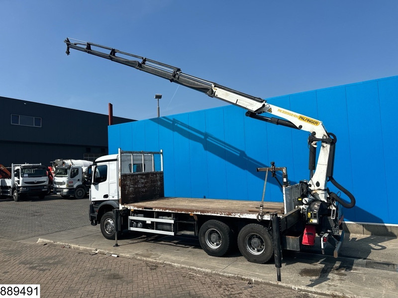 Mercedes-Benz Arocs 2636 6X4, EURO 6, Steel suspension, Palfinger - Truk flatbed, Truk derek: gambar 4 Mercedes-Benz Arocs 2636 6X4, EURO 6, Steel suspension, Palfinger - Truk flatbed, Truk derek: gambar 4