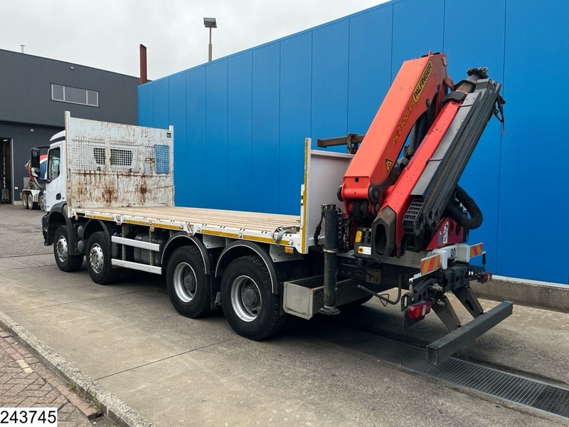 Mercedes-Benz Arocs 3240 8X4, EURO 6, Steel suspension, Palfinger - Truk flatbed, Truk derek: gambar 2 Mercedes-Benz Arocs 3240 8X4, EURO 6, Steel suspension, Palfinger - Truk flatbed, Truk derek: gambar 2