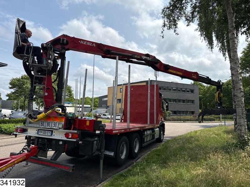 Mercedes-Benz Arocs 3353 6x4, EURO 6, Rertarder, Kesla, Combi - Truk logging, Truk derek: gambar 3 Mercedes-Benz Arocs 3353 6x4, EURO 6, Rertarder, Kesla, Combi - Truk logging, Truk derek: gambar 3