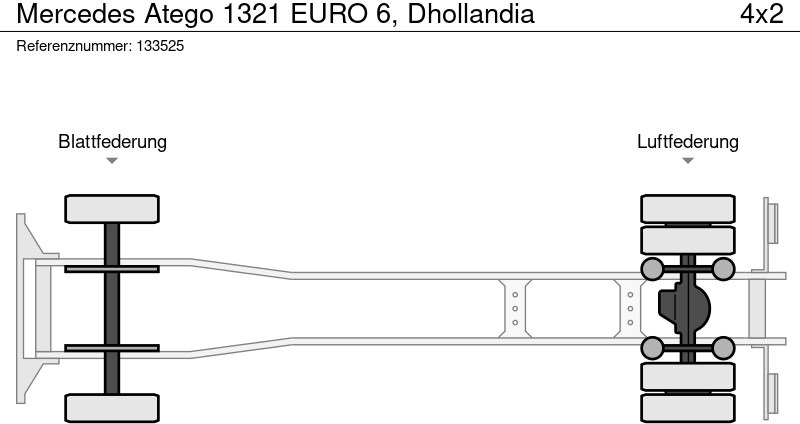 Leasing Mercedes-Benz Atego 1321 EURO 6, Dhollandia Mercedes-Benz Atego 1321 EURO 6, Dhollandia: gambar 15
