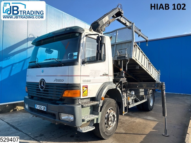 Mercedes-Benz Atego 1828 Manual, Steel Suspension, HIAB - Truk jungkit, Truk derek: gambar 1 Mercedes-Benz Atego 1828 Manual, Steel Suspension, HIAB - Truk jungkit, Truk derek: gambar 1