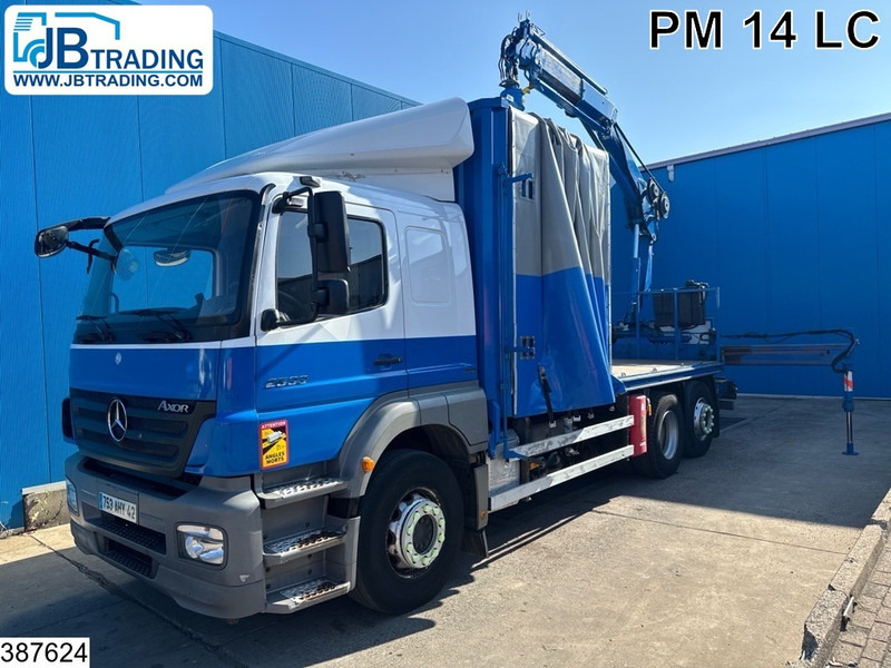 Mercedes-Benz Axor 2533 6X2, PM, Remote - Truk flatbed, Truk derek: gambar 1 Mercedes-Benz Axor 2533 6X2, PM, Remote - Truk flatbed, Truk derek: gambar 1