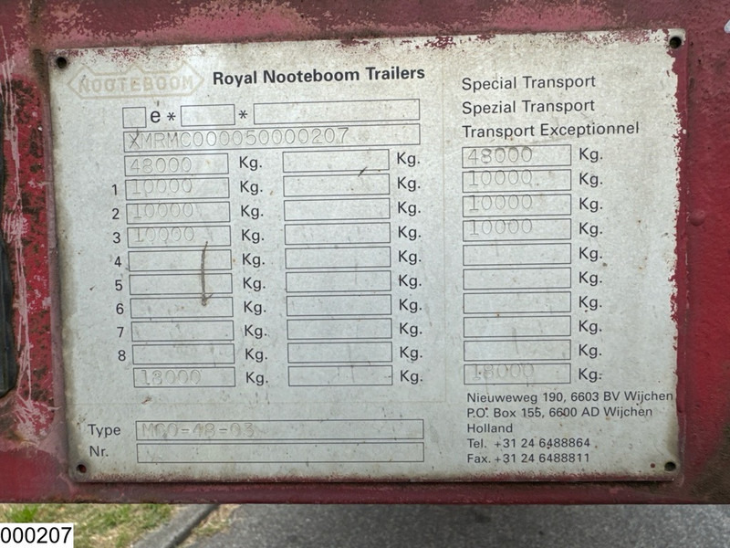 Nooteboom Lowbed - Semi-trailer low bed: gambar 5 Nooteboom Lowbed - Semi-trailer low bed: gambar 5