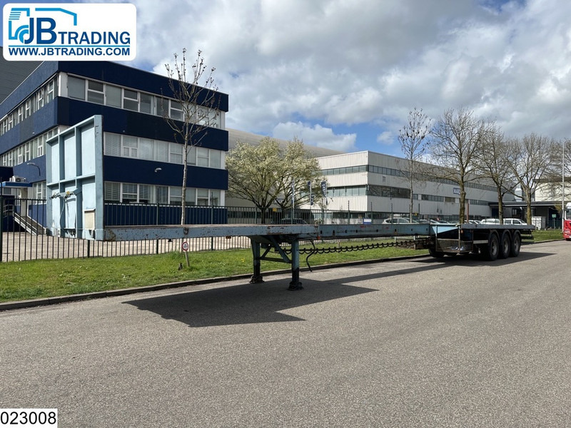 Nooteboom open laadbak 42000 KG, 7,15 mtr extendable - Semi-trailer flatbed: gambar 1 Nooteboom open laadbak 42000 KG, 7,15 mtr extendable - Semi-trailer flatbed: gambar 1