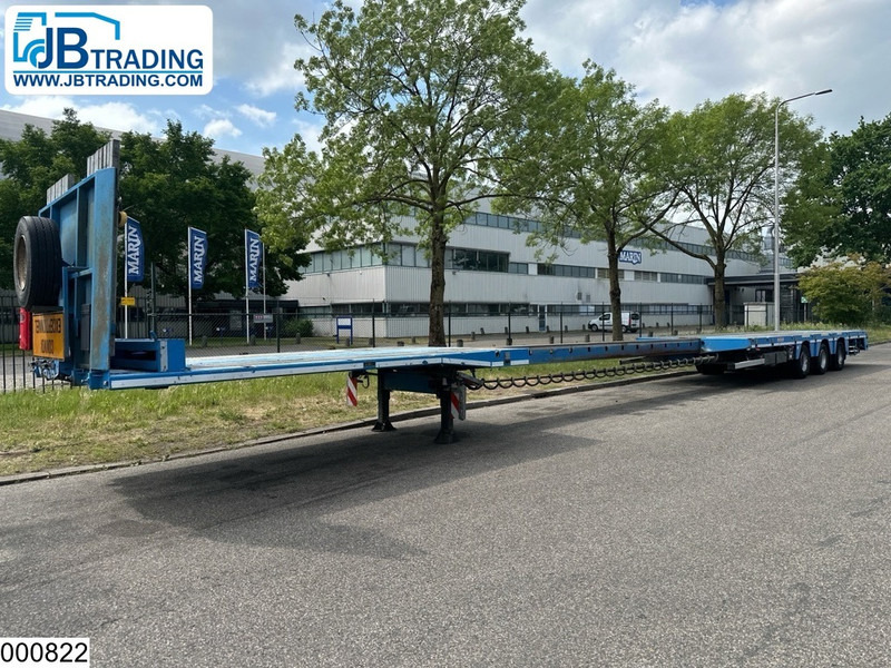 Nooteboom open laadbak 48.000 KG, 19,9 mtr, Steering axle - Semi-trailer flatbed: gambar 1 Nooteboom open laadbak 48.000 KG, 19,9 mtr, Steering axle - Semi-trailer flatbed: gambar 1
