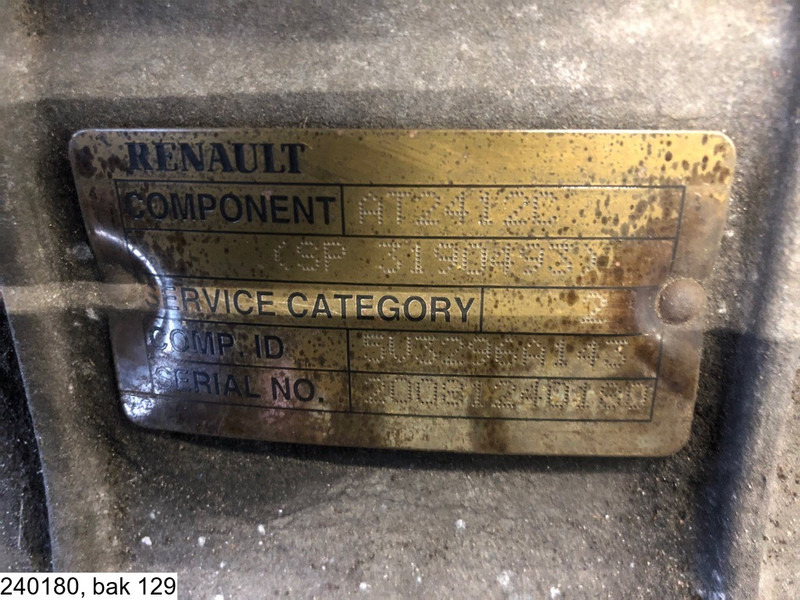 Renault AT2412C, Automatic, Retarder - Gearbox: gambar 3 Renault AT2412C, Automatic, Retarder - Gearbox: gambar 3