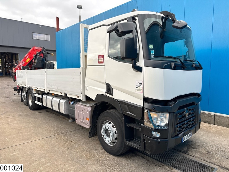 Renault C 380 EURO 6, Fassi, Remote - Truk flatbed, Truk derek: gambar 3 Renault C 380 EURO 6, Fassi, Remote - Truk flatbed, Truk derek: gambar 3