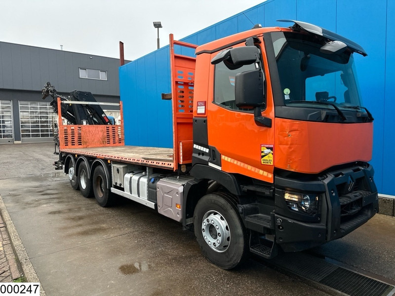 Renault C 430 8X4, EURO 6, HIAB, X-HIDUO 228 E-5 - Truk flatbed: gambar 4 Renault C 430 8X4, EURO 6, HIAB, X-HIDUO 228 E-5 - Truk flatbed: gambar 4