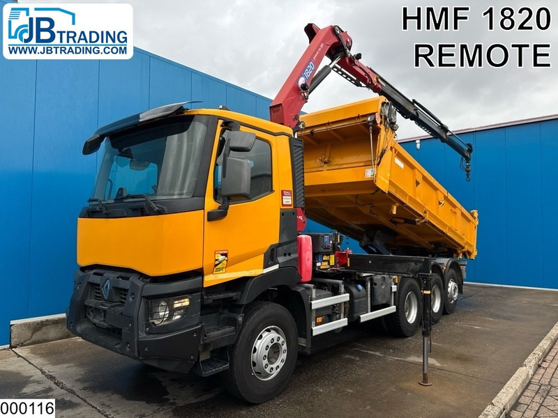 Renault C 430 8x4, EURO 6, HMF, Garnier - Truk jungkit, Truk derek: gambar 1 Renault C 430 8x4, EURO 6, HMF, Garnier - Truk jungkit, Truk derek: gambar 1