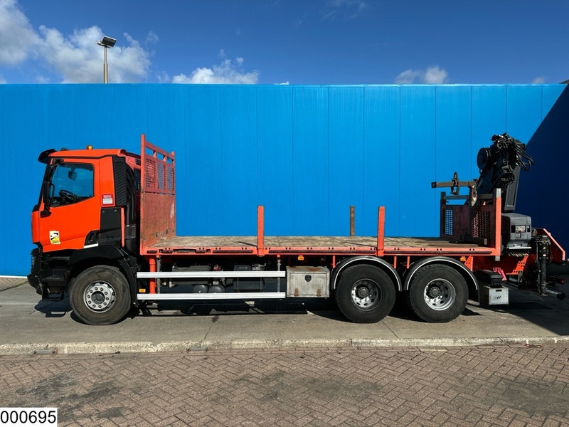 Renault C 430 EURO 6, Steel spring suspension, Hiab - Truk flatbed, Truk derek: gambar 4 Renault C 430 EURO 6, Steel spring suspension, Hiab - Truk flatbed, Truk derek: gambar 4