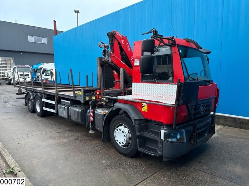 Renault D 26 320 6x2, EURO 6, Fassi, Remote - Truk flatbed, Truk derek: gambar 2 Renault D 26 320 6x2, EURO 6, Fassi, Remote - Truk flatbed, Truk derek: gambar 2