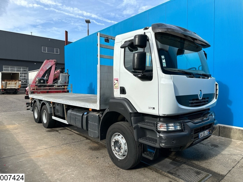 Renault Kerax 370 Dxi 6x4, EURO 4, Fassi - Truk flatbed, Truk derek: gambar 3 Renault Kerax 370 Dxi 6x4, EURO 4, Fassi - Truk flatbed, Truk derek: gambar 3