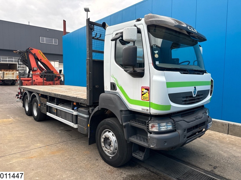 Renault Kerax 380 Dxi 6X4, EURO 5, Palfinger, Manual - Truk flatbed, Truk derek: gambar 3 Renault Kerax 380 Dxi 6X4, EURO 5, Palfinger, Manual - Truk flatbed, Truk derek: gambar 3