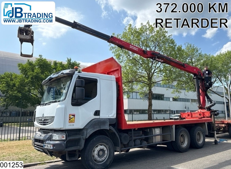 Renault Kerax 450 Dxi 6x4, Manual, Steel, Palfinger, Retarder - Truk logging, Truk derek: gambar 1 Renault Kerax 450 Dxi 6x4, Manual, Steel, Palfinger, Retarder - Truk logging, Truk derek: gambar 1