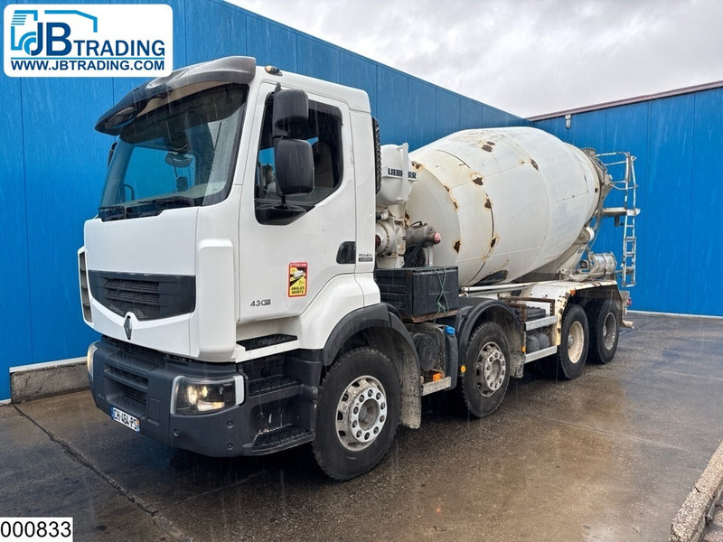 Renault Lander 430 Dxi 8x4, EURO 5, Liebherr, 9m3 - Truk pengaduk beton: gambar 1 Renault Lander 430 Dxi 8x4, EURO 5, Liebherr, 9m3 - Truk pengaduk beton: gambar 1