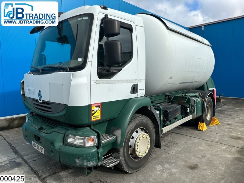 Renault Midlum 210 15802 Liter, LPG GPL, Gastank, Steel suspension - Truk tangki: gambar 1 Renault Midlum 210 15802 Liter, LPG GPL, Gastank, Steel suspension - Truk tangki: gambar 1