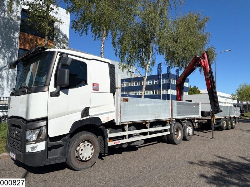 Renault T 440 EURO 6, Combi, PTO, Palfinger - Truk flatbed, Truk derek: gambar 3 Renault T 440 EURO 6, Combi, PTO, Palfinger - Truk flatbed, Truk derek: gambar 3