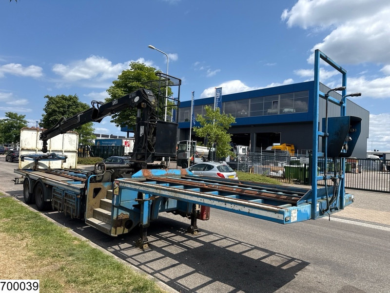 Samro open laadbak Hiab - Semi-trailer flatbed: gambar 4 Samro open laadbak Hiab - Semi-trailer flatbed: gambar 4