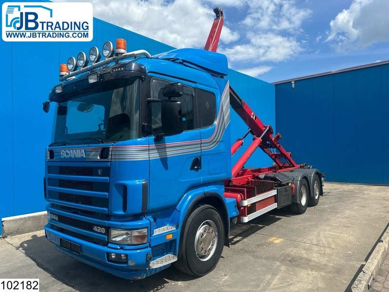 Scania 124 420 6X2, EURO 3, Retarder, Meiller - Hook lift: gambar 1 Scania 124 420 6X2, EURO 3, Retarder, Meiller - Hook lift: gambar 1