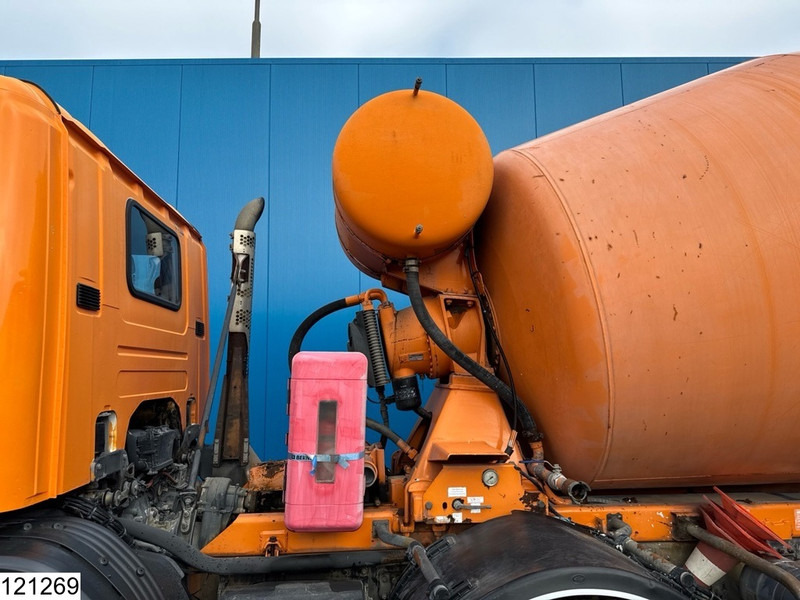Truk pengaduk beton Scania P 380 8X4, Manual, Steel suspension, Stetter 8M3: gambar 14