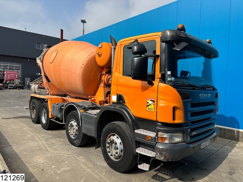 Scania P 380 8X4, Manual, Steel suspension, Stetter 8M3 - Truk pengaduk beton: gambar 3 Scania P 380 8X4, Manual, Steel suspension, Stetter 8M3 - Truk pengaduk beton: gambar 3