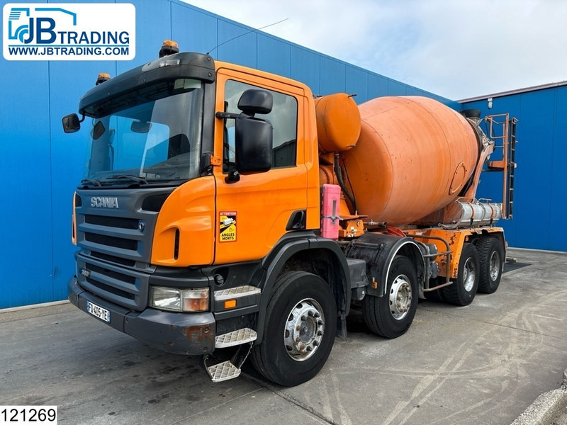 Scania P 380 8X4, Manual, Steel suspension, Stetter 8M3 - Truk pengaduk beton: gambar 1 Scania P 380 8X4, Manual, Steel suspension, Stetter 8M3 - Truk pengaduk beton: gambar 1