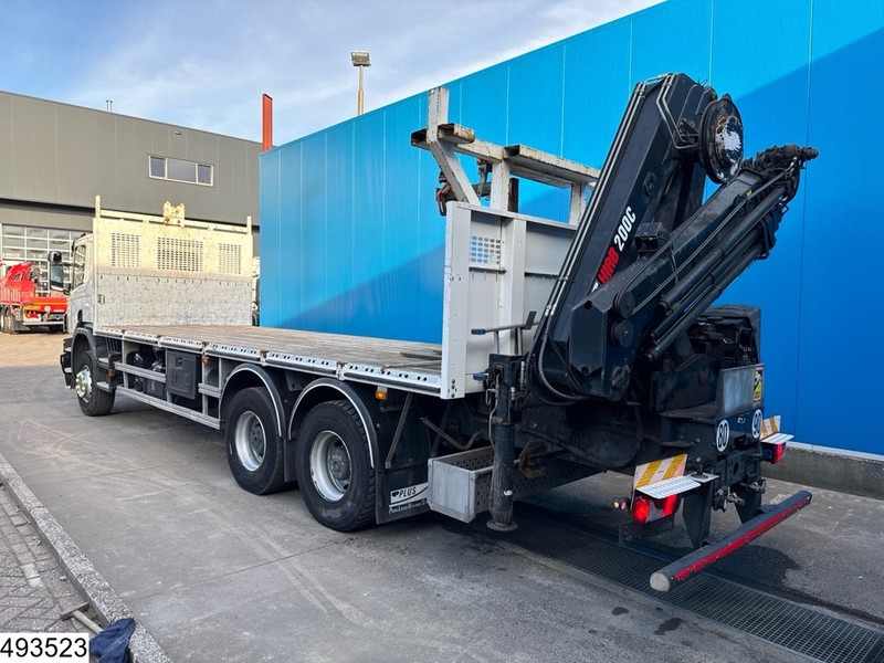 Scania P 410 6x4, EURO 6, Hiab, Remote, Retarder - Truk flatbed, Truk derek: gambar 2 Scania P 410 6x4, EURO 6, Hiab, Remote, Retarder - Truk flatbed, Truk derek: gambar 2