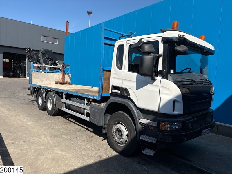 Scania P 410 6x4, EURO 6, Retarder, HIAB, Remote - Truk flatbed, Truk derek: gambar 4 Scania P 410 6x4, EURO 6, Retarder, HIAB, Remote - Truk flatbed, Truk derek: gambar 4