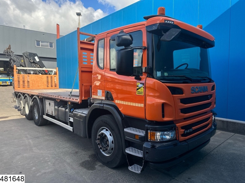 Scania P 410 8x4, EURO 6, HIAB, Remote - Truk flatbed, Truk derek: gambar 4 Scania P 410 8x4, EURO 6, HIAB, Remote - Truk flatbed, Truk derek: gambar 4