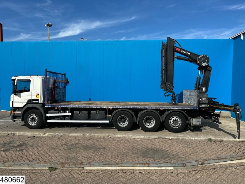 Scania P 410 8x4, EURO 6, HIAB, Remote, Steeringaxle - Truk flatbed, Truk derek: gambar 3 Scania P 410 8x4, EURO 6, HIAB, Remote, Steeringaxle - Truk flatbed, Truk derek: gambar 3