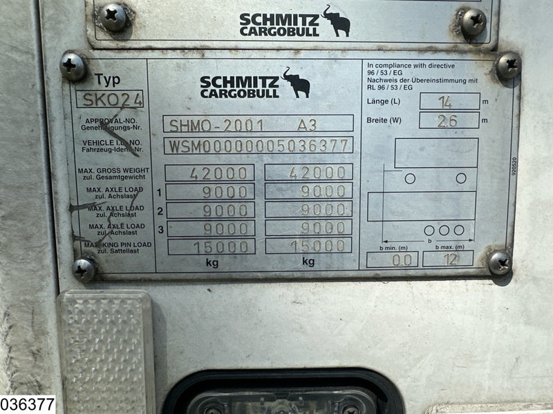 Schmitz Cargobull Koel vries Carrier Vector 1850 - Semi-trailer berpendingin: gambar 4 Schmitz Cargobull Koel vries Carrier Vector 1850 - Semi-trailer berpendingin: gambar 4