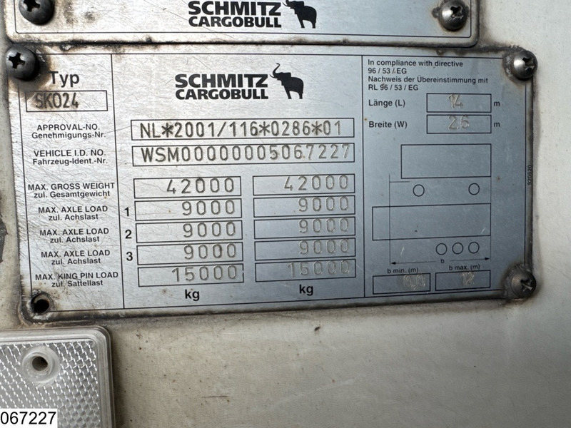 Schmitz Cargobull Koel vries Carrier Vector 1850 ,Dhollandia - Semi-trailer berpendingin: gambar 4 Schmitz Cargobull Koel vries Carrier Vector 1850 ,Dhollandia - Semi-trailer berpendingin: gambar 4