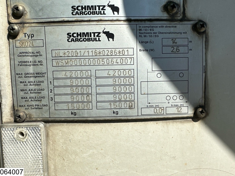 Schmitz Cargobull Koel vries Carrier Vector 1850, Zepro - Semi-trailer berpendingin: gambar 4 Schmitz Cargobull Koel vries Carrier Vector 1850, Zepro - Semi-trailer berpendingin: gambar 4