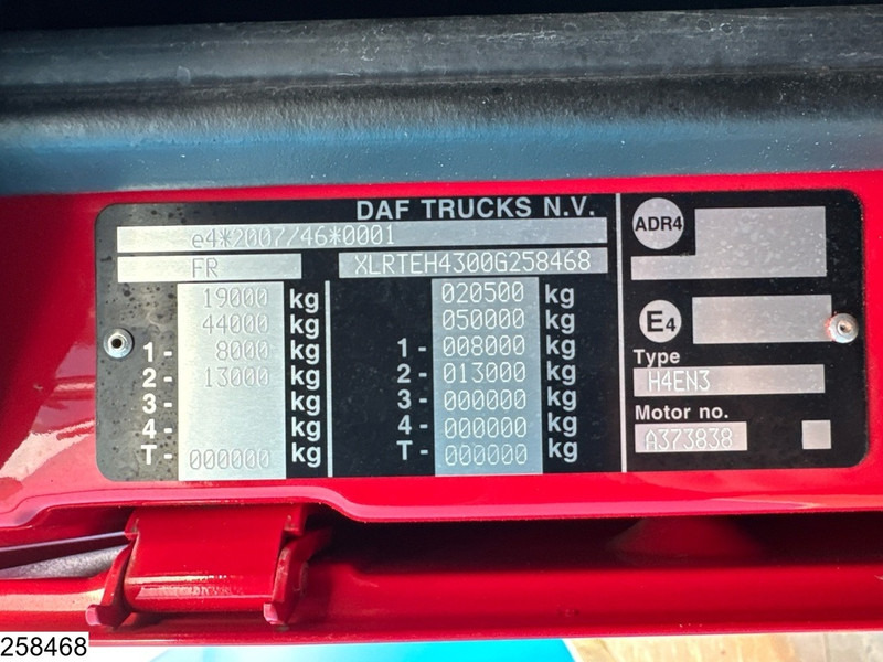 DAF XF 480 EURO 6, Retarder, Standairco, PTO - Tractor head: gambar 5 DAF XF 480 EURO 6, Retarder, Standairco, PTO - Tractor head: gambar 5