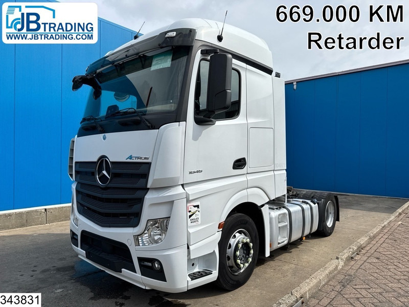 Tractor head Mercedes-Benz Actros 1845 EURO 6, Retarder: gambar 1